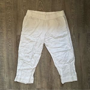 White Linen Pants